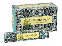 Пахощі Orkay Fragrance White Sage 15шт, Аромапалочки масальные благовония Оркей с ароматом Белый Шалфей,