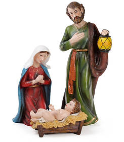 Фігурки з полистоуна набір 3 шт для різдвяного вертепу 70 см