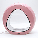 Міні акваріум 3 в 1 SunSun Aquarium YA-01 LED Pink, фото 2