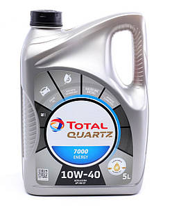 Моторне масло Total Quartz 7000 10W-40 5 Л (169153)