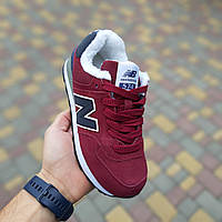 Кросівки зимові на хутрі підліткові New Balance 574 Нью Беланс. 36 і 38р