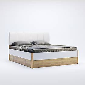 Ліжко Асті 180 м'яка спинка з ящиками MiroMark