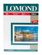 Глянцевий фотопапір lomond 85 гр/м a4*100 листів (0102145)