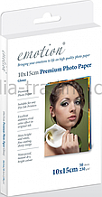 Глянцевий фотопапір emotion premium photo paper a6 230g 50 шт glossy (230g/m2/a6 50 pack)