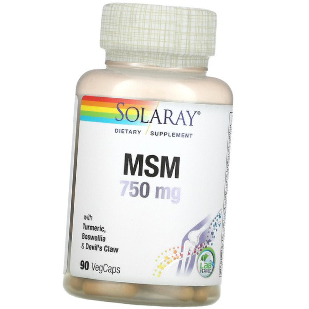 MSM 750 mg (90 veg caps)