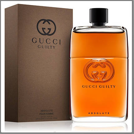 Gucci Guilty Absolute Pour Homme парфумована вода 90 ml. (Гуччі Гілті Абсолют Пур Хом), фото 2