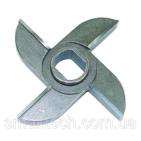 Ніж двосторонній м'ясорубки MИМ-300 з буртом арт.01.008