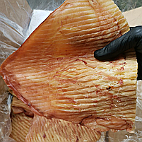 Опт Кальмар солено — сухий Пласт у арахісовій олії, закуска до пива (сніки гуртом ящиком) Преміум, фото 5