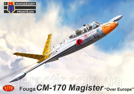 Fouga CM-170 Magister Over Europe 1/72 KPM 0242