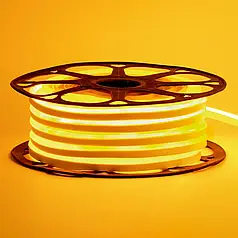 Світлодіодний неон AVT PRO SMD2835 6x12 120шт/м 13W/м IP65 12V жовтий 1018084