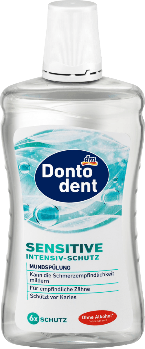 Ополіскувач для порожнини рота Dontodent Sensitive Intensiv-Schutz, 500 мл