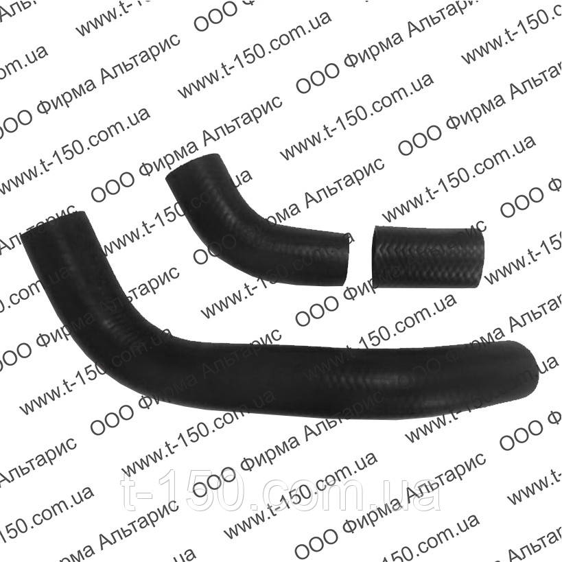 Патрубки радіатора ГАЗ-66, 3 штуки, фото 1