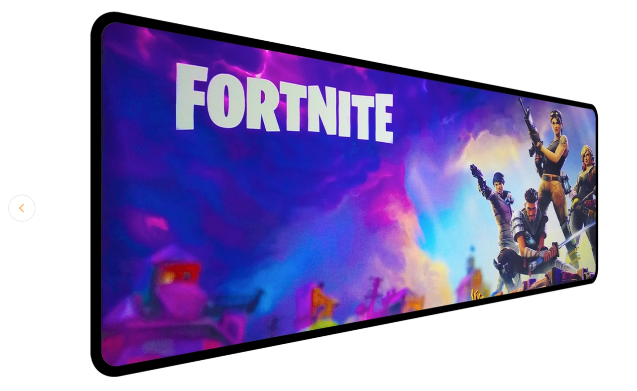 Ігровий комп'ютерний килимок для мишки 70х30 FORTNITE