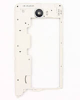 Корпус Huawei Y5 II (CUN-U29) средняя часть со стеклом камеры Dual Sim White (97070NPE), Б/У