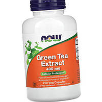 Экстракт зеленого чая NOW Green Tea Extract 400 mg 250 вегетарианских капсул