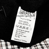 Красива Жіноча шапка Armani Jeans чорна Туреччина Армані Джинс Брендовий зима VIP Новинка, фото 5