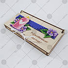 КДГ_003 З Хрестинами донечки набір для вишивання бісером коробочки-конверту, фото 5