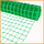 Сітка 95*85 пластикова 1.0х20 м (зелена) квадрат сітка для огорожі, фото 3