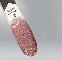 Гель-лак Glory Oxxi 2 (персиково-розовый с шиммерами), 10мл