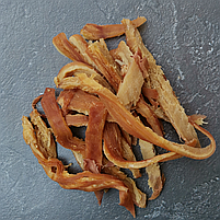 Кальмар смуги (смужки) солоно-сушений 1 кг (закуска, снек до пива), фото 4