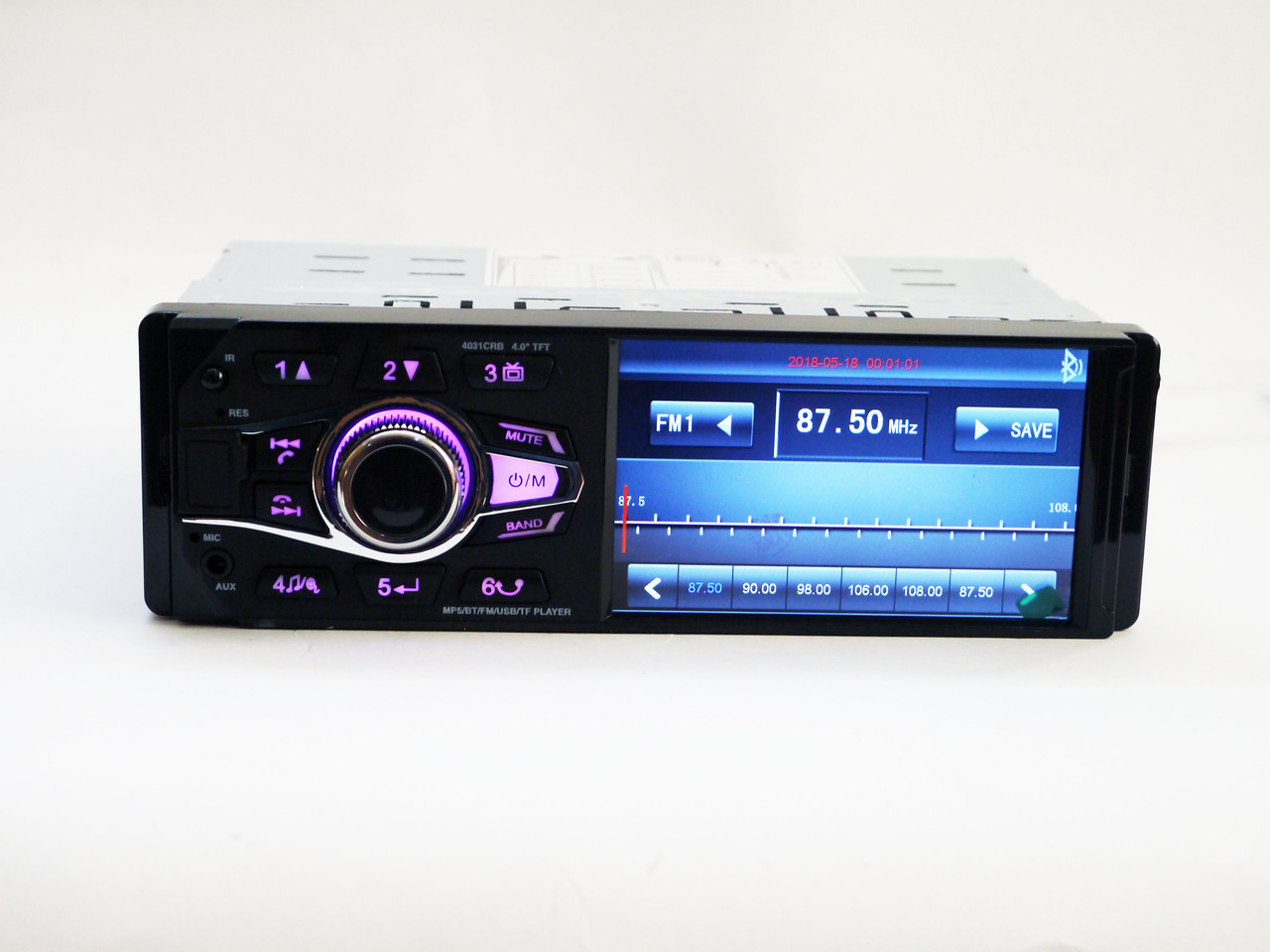 Автомагнітола MP5 4033 екран 4.1 Bluetooth AV-in