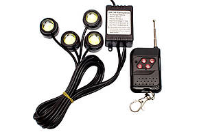 Стробоскопи COB LED DRL 4 канали (16 режимів), фото 1