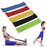 Набір резинок для фітнесу 5 шт | Фітнес гумки для фітнесу U-Powex з 5 стрічок і чохла