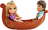 Принцеса Рапунцель і Флін у човні Princess Rapunzel & Flynn Doll Petite Storytelling Gift Set, фото 4