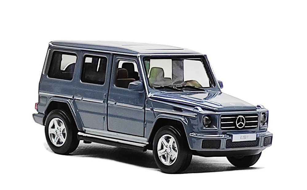 Машинка Автопром «Mercedes benz g 350 d» 1:32 Сіра 68436