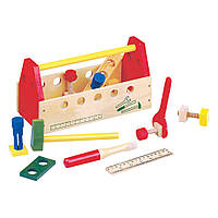 Игрушечный деревянный набор инструментов Bino 82146 уценка