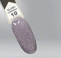 Гель-лак Glory Oxxi 10 (синьо-фіолетовий із шимером), 10 мл