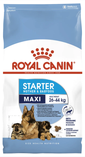 Сухой корм Royal Canin (Роял Канин) MAXI STARTER для щенков крупных пород (для беременных и кормящих сук), 15