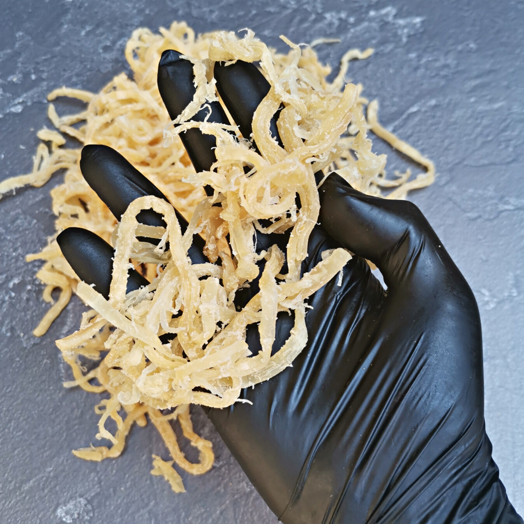 Опт Кальмар стружка солоно-сушена кремова (закуска до пива, снек), фото 1