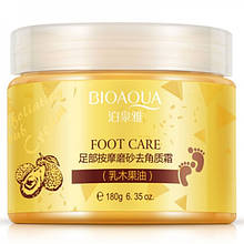 Гель-скраб для ног BIOAQUA Foot Care Peeling з маслом ши и авокадо 180 г