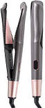 Плойка спіральна для легкого створення локонів hair curler 106 2 в 1 прасок, випрямляч, фото 5