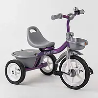 Велосипед 3-х колёсный "Best Trike" (1) резиновые колеса, переднее d=10 , заднее d=8 , звоночек, 2