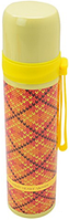 Термос вакуумный металлический "Tartan" 600 мл. MT-3884 желтый