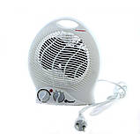 Електричний тепловентилятор дуйка Domotec MS 5902 2000 Вт, фото 3