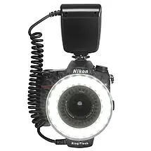 Кільцева макро спалах, кільцевої LED світло на фотоапарат RF-550D, фото 2