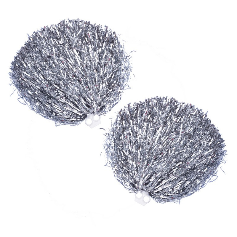 Помпони для чорнидингу та танців SP-Sport Pom-Poms 1682 1 шт Silver