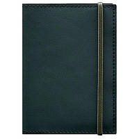 Обкладинка для паспорта з шкіри 1.0 (зелена) шкіра Krast
