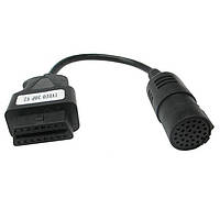 Переходник OBD2 16 pin для грузовых автомобилей Iveco 30 pin