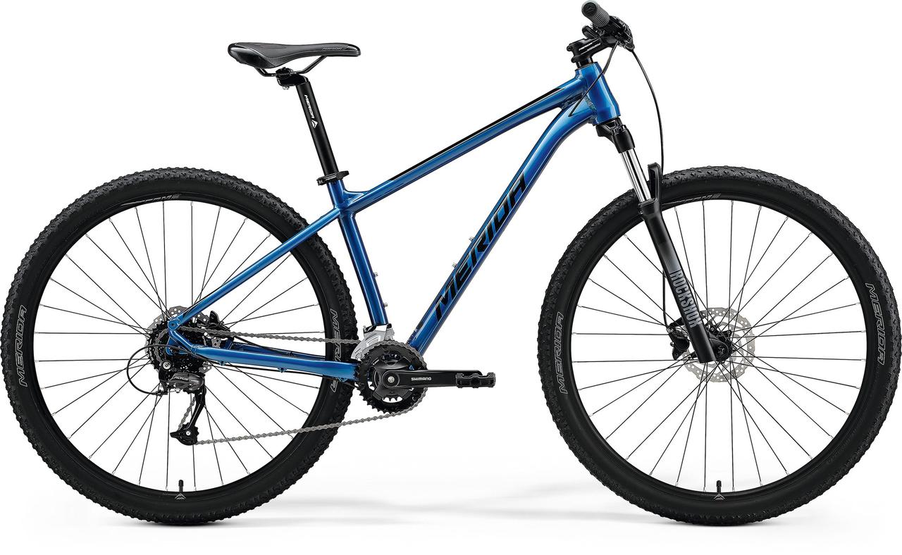 Велосипед Merida BIG.NINE 60-2X M(17) BLUE (BLACK)