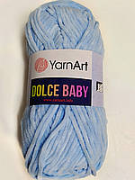 YarnArt Dolce Baby, цвет голубой 749