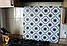 Вінілова плитка Білі Ромби Ромашки візерунки Матова самоклеючі панелі ПВХ для декору поштучно (СВП-215-М), фото 8