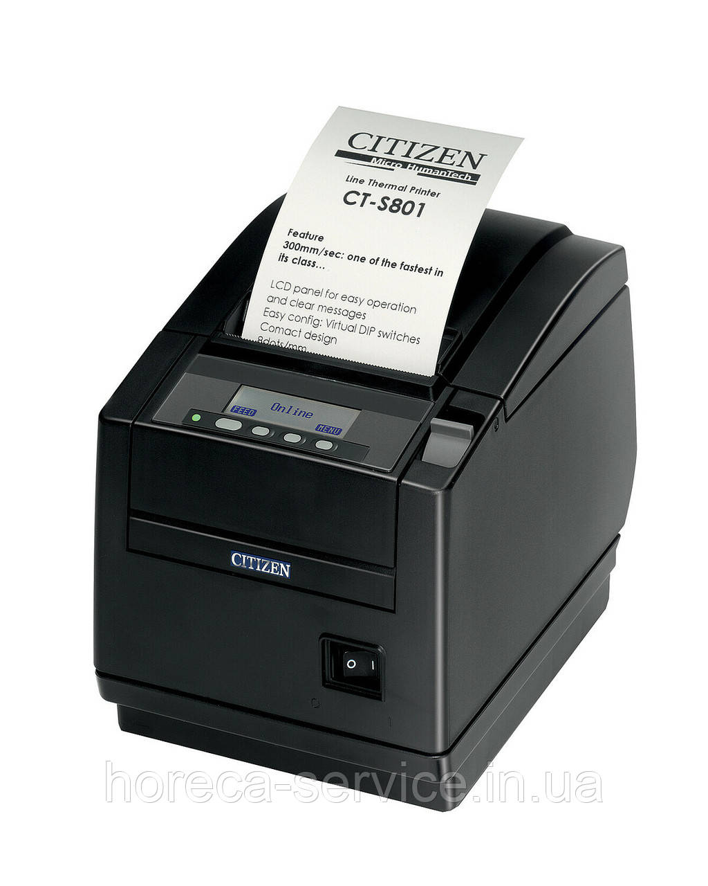 Настольный принтер для печати чеков Citizen CT-S801 Ethernet