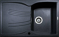 Гранітна плита, мийка 790/500/235 мм Adamant NEW LINE ГРАФІТ-13