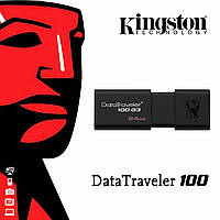 USB накопитель Kingston DT 100 G3 64GB Black (DT100G3/64GB)