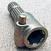 Перехідник ВВП карданного валу 6х21 з фіксатором, фото 2