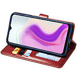 Шкіряний чохол книжка GETMAN Gallant (PU) для Umidigi A9 Червоний, фото 2